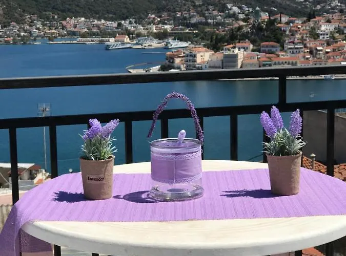 Beautiful View Of Poros Galatás